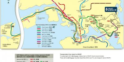 Universiteit van Hong Kong kaart