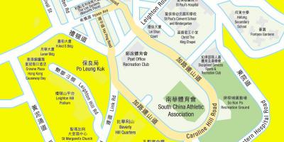 Olimpiese MTR stasie kaart